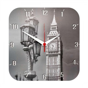 RELÓGIO QUADRADO EM MDF 3MM- BIG BEN LONDON
