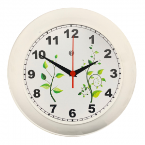 RELÓGIO CLASSIC FLORAL- BCO