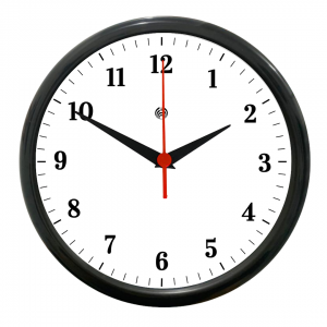 RELÓGIO NUMERAL(TRADICIONAL) BRANCO - PTO 