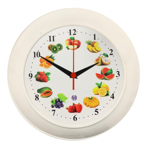 RELÓGIO CLASSIC FRUTAS - BCO